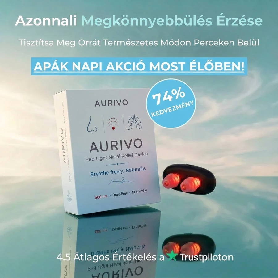 Aurivo – Vörösfényes Orrenyhítő